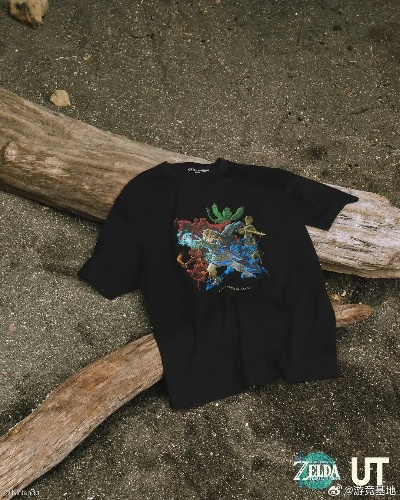 《塞尔达传说》X优衣库联名T恤:穿越王国,泪滴成诗 《塞尔达传说》X优衣库联名T恤:穿越王国,泪滴成诗