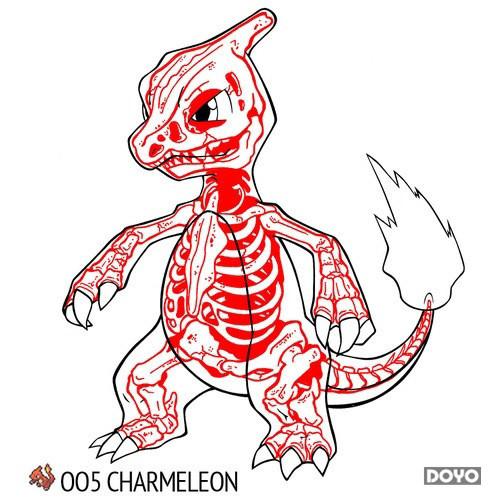 《口袋妖怪》红黑混搭视觉盛宴：海量线条图惊艳亮相