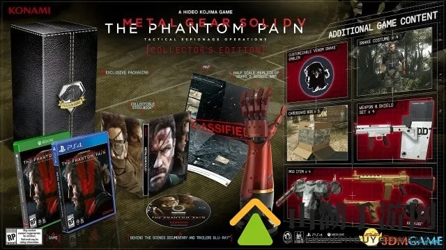 《合金装备5》钢铁侠典藏版：独家豪华礼品大揭秘！