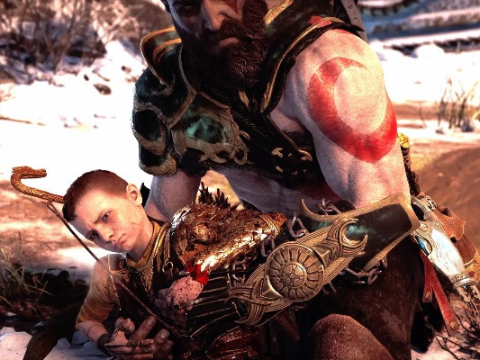 《战神4》震撼升级：史诗级战场Boss战，巅峰对决！