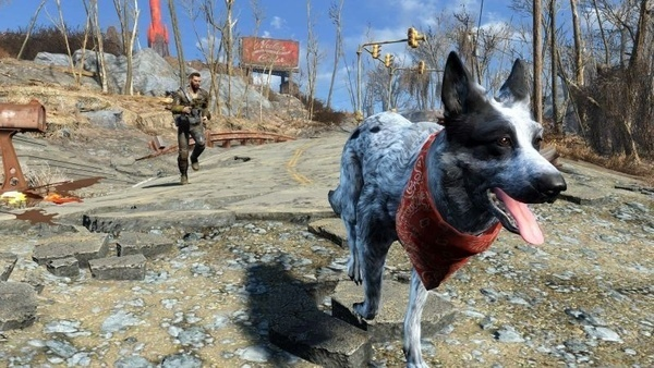 《辐射4》同伴狗肉：制作人牧羊犬原型曝光