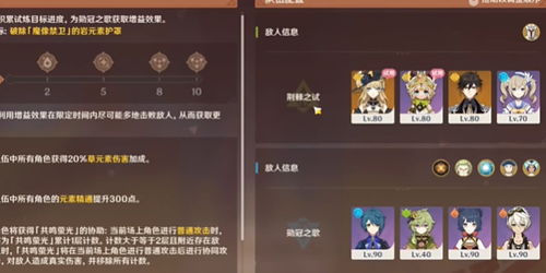 《原神》荆棘勋冠第五天阵容攻略:满奖励阵容推荐! 《原神》荆棘勋冠第五天阵容攻略:满奖励阵容推荐!