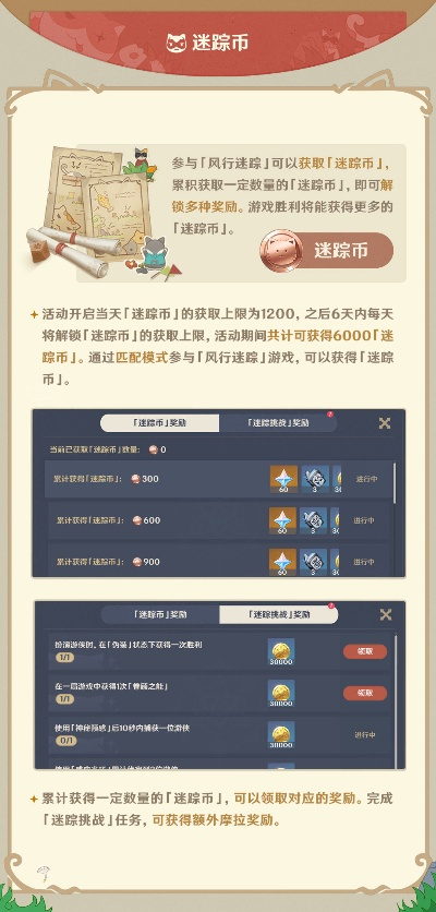 《原神》风行迷踪活动攻略:解锁隐藏奖励! 《原神》风行迷踪活动攻略:解锁隐藏奖励!