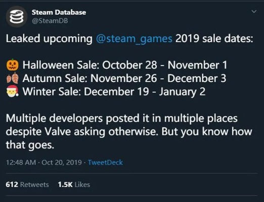 Steam冬季特惠倒计时!忍住剁手,独家泄露日期揭秘 Steam冬季特惠倒计时!忍住剁手,独家泄露日期揭秘