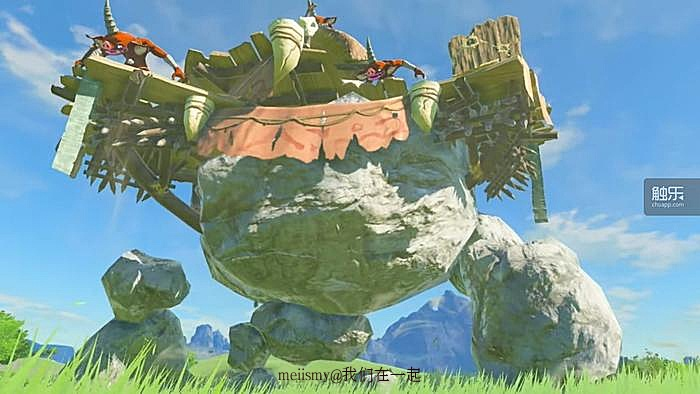 《塞尔达传说》岩八爪怪藏匿之地，探索神秘遗迹！
