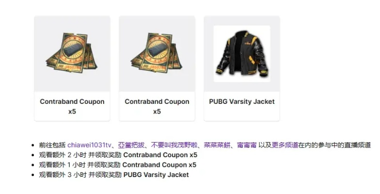 《绝地求生》Twitch套装快速领取攻略！🎮🎁