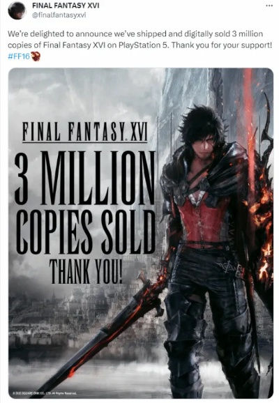 《最终幻想15》首日狂销500万!十年磨一剑,品质见证! 《最终幻想15》首日狂销500万!十年磨一剑,品质见证!