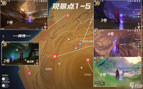 《原神》千壑沙地全元能尖碑攻略:48圣章石收集秘籍 《原神》千壑沙地全元能尖碑攻略:48圣章石收集秘籍