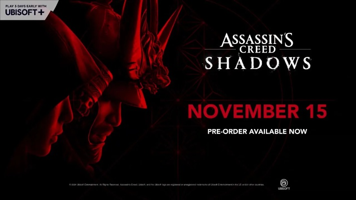 《刺客信条:影》预载时间公布!育碧商城独家首发 《刺客信条:影》预载时间公布!育碧商城独家首发