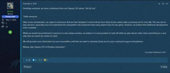 《你的人生》P社新游跳票至2025年3月,抢先体验倒计时! 《你的人生》P社新游跳票至2025年3月,抢先体验倒计时!