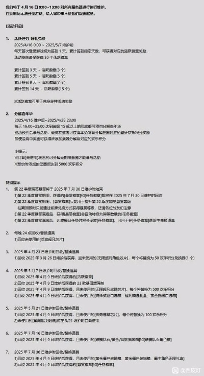 2025年5月15日例行维护大揭秘:独家内幕,不容错过！
