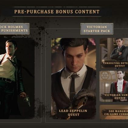 《福尔摩斯：罪与罚》侦探化身截图曝光！探案新篇章！