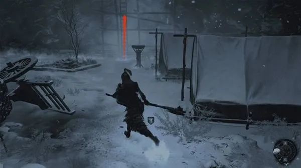 《明末渊虚之羽》落雪小道至云顶外城高效跑图攻略