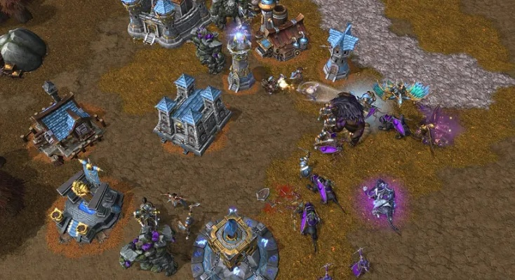 《魔兽争霸3重制版》4v4混战精彩实况,巅峰对决不容错过 《魔兽争霸3重制版》4v4混战精彩实况,巅峰对决不容错过