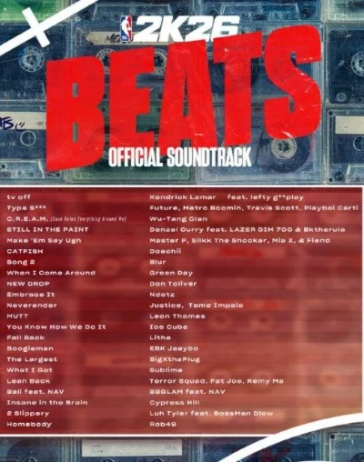 《NBA 2K26》原声带惊喜收录爆火神曲《八方来财》