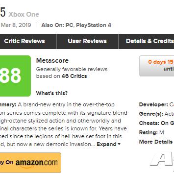 《鬼泣4:特别版》IGN评分7.5,原路返回机制引争议 《鬼泣4:特别版》IGN评分7.5,原路返回机制引争议