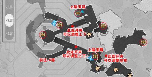 《崩坏星穹铁道》幽囚狱4层宝箱速查攻略! 《崩坏星穹铁道》幽囚狱4层宝箱速查攻略!