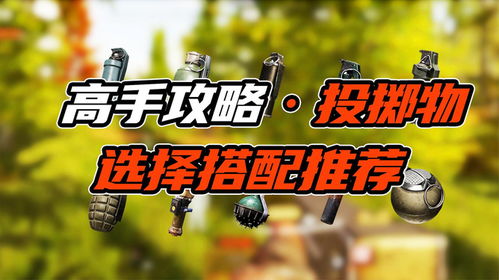 《暗区突围》投掷物攻略：掌握这些技巧，轻松制胜！