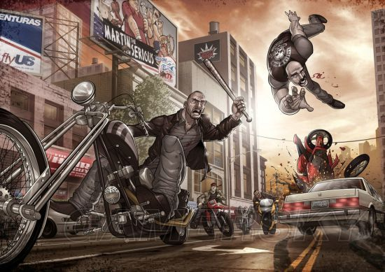 《GTA V》封面首曝：暴力美学再升级，经典回归！