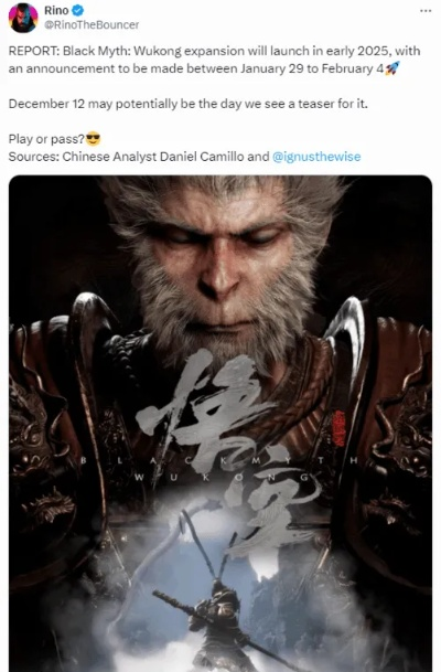 《黑神话》DLC遇冷！续作更值得期待！