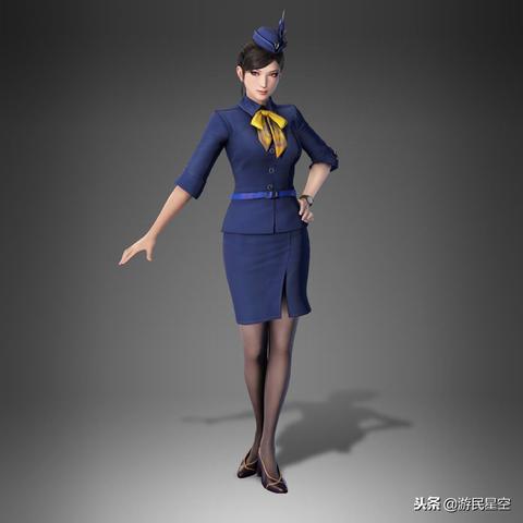 《真三国无双8》甄姬空姐装惊艳亮相,还原古典美! 《真三国无双8》甄姬空姐装惊艳亮相,还原古典美!
