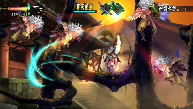 《胧村正：重生》横版闯关新图曝光！挑战极限，重温经典！