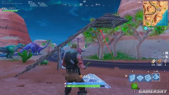 《堡垒之夜》斜板搭建技巧:实战攻略分享 《堡垒之夜》斜板搭建技巧:实战攻略分享