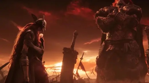 《艾尔登法环》女武神VS碎星Boss激战！独家Mod演示！