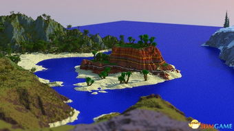 《我的世界》达人手绘:栩栩如生大陆地图大揭秘! 《我的世界》达人手绘:栩栩如生大陆地图大揭秘!