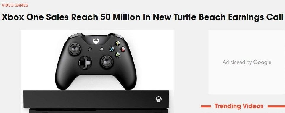 Xbox One销量揭秘:2600万台,超越PS4一半! Xbox One销量揭秘:2600万台,超越PS4一半!