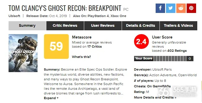 《幽灵行动:断点》IGN评测揭秘,公式迷局中的6分新解 《幽灵行动:断点》IGN评测揭秘,公式迷局中的6分新解