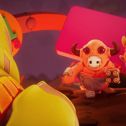 《糖豆人》X《毁灭战士》联动皮肤曝光！三款新皮肤等你来战