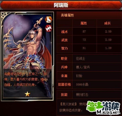 阿瑞斯阵容快速进阶,解锁全新战斗价值 阿瑞斯阵容快速进阶,解锁全新战斗价值