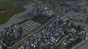 《群岛港湾:揭秘《都市天际线2》地图城市建设盛况》 《群岛港湾:揭秘《都市天际线2》地图城市建设盛况》