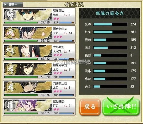 刀剑乱舞8-3高效通关秘籍,掌握新策略轻松制胜 刀剑乱舞8-3高效通关秘籍,掌握新策略轻松制胜