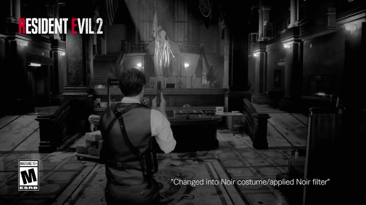 《生化危机2》黑白预告来袭,揭秘拉风风格新篇章 《生化危机2》黑白预告来袭,揭秘拉风风格新篇章