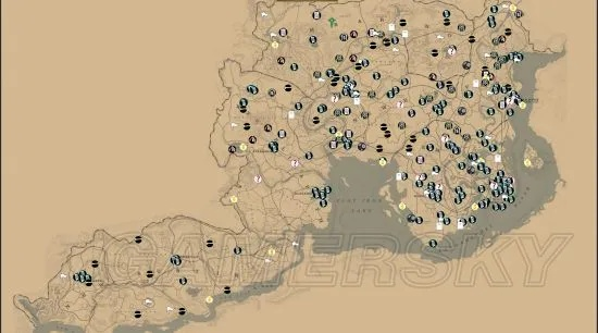 《荒野大镖客2》全藏宝图攻略：传说动物收集秘籍曝光