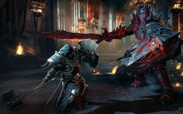 《堕落之王》新图赏:猛男挥剑,炎魔惨遭怒砍! 《堕落之王》新图赏:猛男挥剑,炎魔惨遭怒砍!