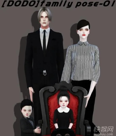 《模拟人生4》哥特家族回归!独家揭秘! 《模拟人生4》哥特家族回归!独家揭秘!