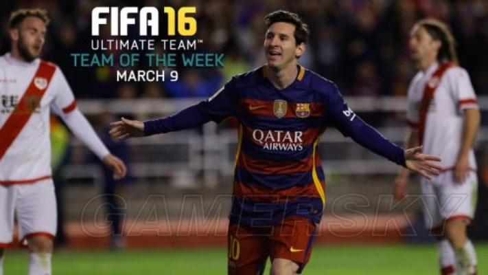 FIFA16第26周最佳阵容：梅西C罗领衔，盘点足球盛宴！