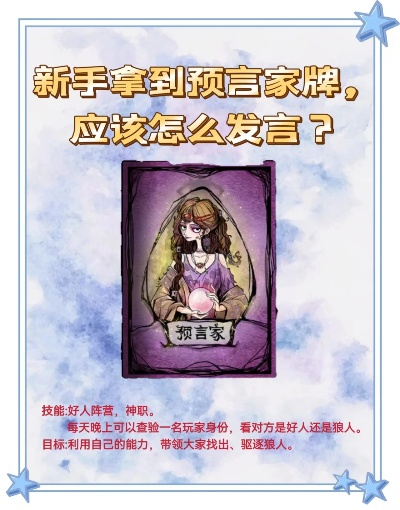 狼人杀预言家发言高招,揭秘精准洞察技巧 狼人杀预言家发言高招,揭秘精准洞察技巧