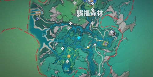 《原神》赐福森林飞羽点位速搜攻略，快速收集路线全解析