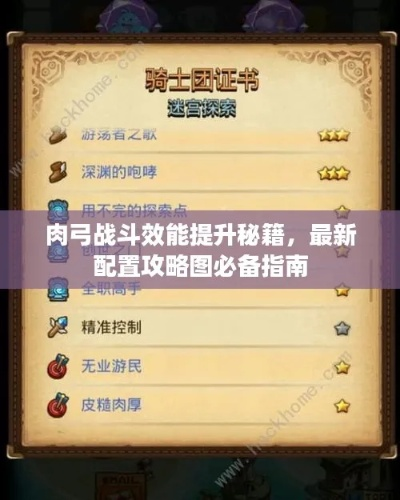 肉弓阵容攻略:揭秘全新战术价值解析 肉弓阵容攻略:揭秘全新战术价值解析