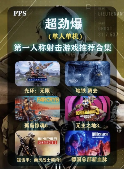 热门下载!精选十大趣味十足的第一人称游戏推荐 热门下载!精选十大趣味十足的第一人称游戏推荐