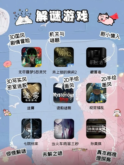 热门解谜游戏盘点:揭秘最佳谜题挑战精选 热门解谜游戏盘点:揭秘最佳谜题挑战精选