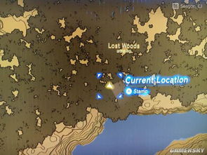 《荒野之息》前期神兵利器藏匿地图速查! 《荒野之息》前期神兵利器藏匿地图速查!