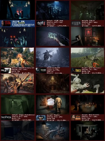 恐怖游戏盘点:热门惊悚佳作深度解析 恐怖游戏盘点:热门惊悚佳作深度解析