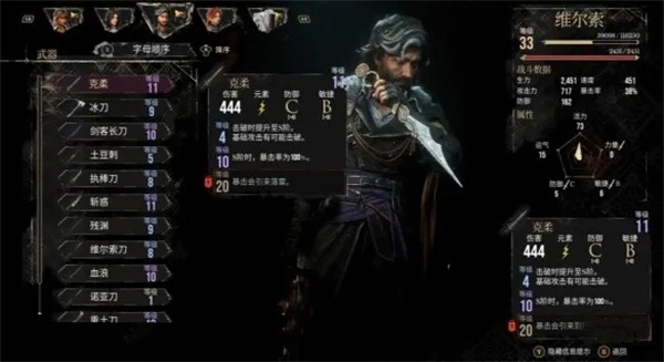 《光与影33号》不死流BD攻略：揭秘维尔索最强玩法