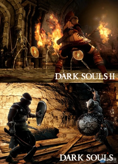 《黑暗之魂II》VS《深坑》:画面对比揭秘,相似度惊人! 《黑暗之魂II》VS《深坑》:画面对比揭秘,相似度惊人!