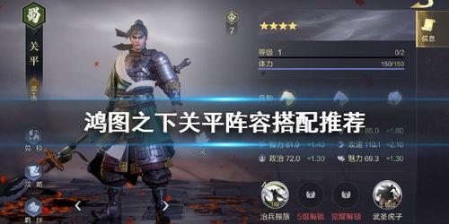 关平阵容搭配攻略：打造鸿图之下最强战力